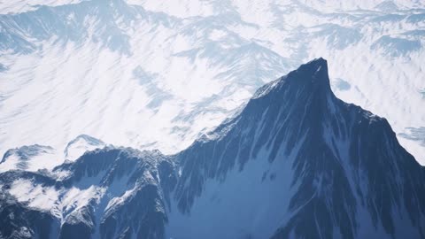 arctic mountains in northern norway