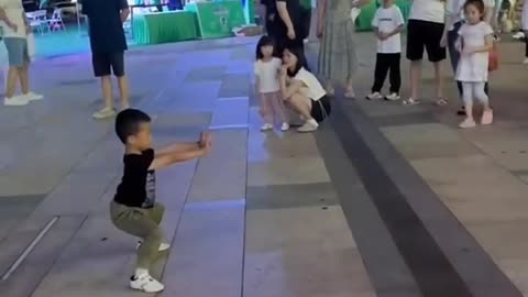 Amazing moves by a little kid