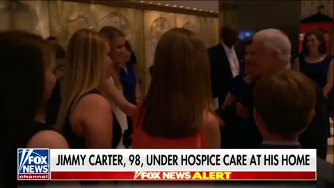 Jimmy Carter, 98, under hospice care at his home