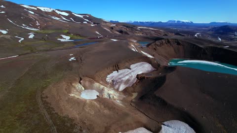 Unique Explosion Crater From 1724 - Víti by Krafla Volcano in Iceland