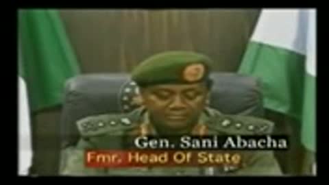 Late General Sani Abacha Speech after overthrow of Goverment