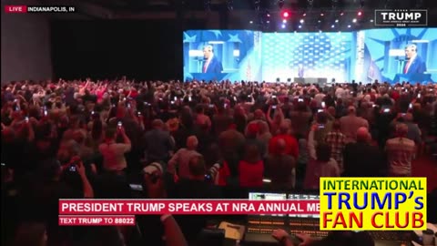 LIVE: President Trump Delivers Remarks at NRA Annual Meeting