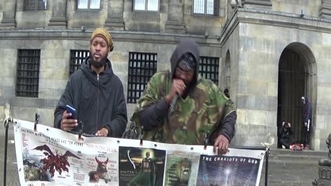 Hebrew Israelites Prophetic Camp Street Teaching 15-6- 2024 Amsterdam (The Dam/Netherlands) Pt 2