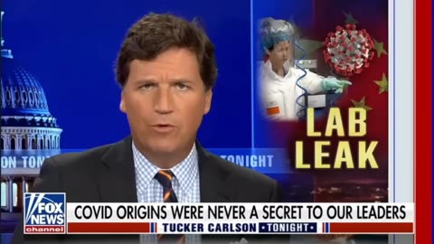 Tucker Carlson: Classified Energy Dept. Report: Covid From Wuhan Lab. Govt/Media Cover-up.