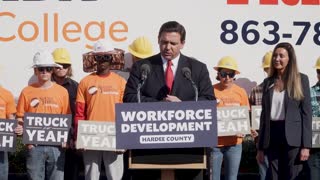 Gov. DeSantis Workforce Development Press Conference - Bowling Green