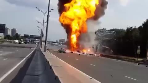 EV Batteries Explodes: Makes Gasoline Explosions Look Tame 1 MIN