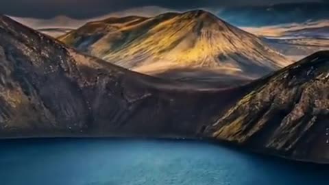 The stunning Bláhylur ("Blue Lagoon") of Iceland