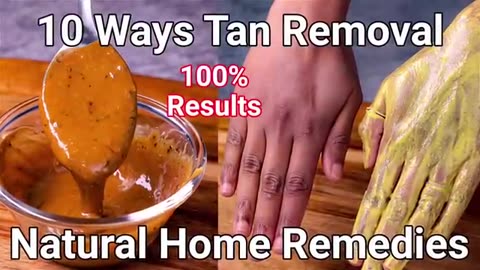 Tan removal