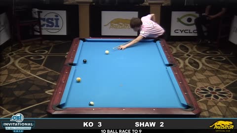 (14) Shaw vs Ko ▸ 2014 CSI 10 Ball Invitational