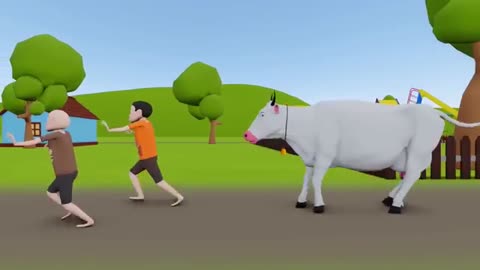 Gaay ke bacche cow /cow cartoon cow videos