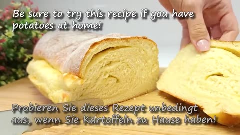 Mischen Sie Hefe mit Kartoffel und alle Ihre Freunde werden nach dem Rezept fragen! Einfach lecker!