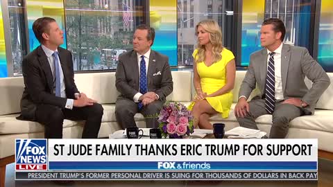 Eric Trump on controversy over St. Jude family's thanks