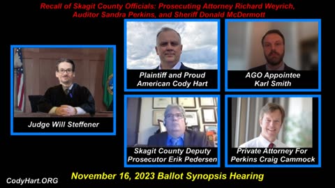 FULL NOV 16, 2023 BALLOT SYNOPSIS HEARING