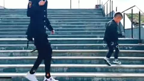 Amazing dance steps