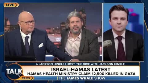 JACKSON HINKLE : 'I don't see no videos of Hamas cutting off heads'