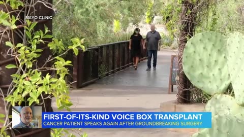 Cancer patient speaks again after first-of-its-kind voice box transplant ABC News