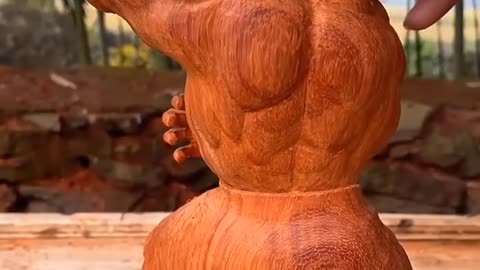 wooden art