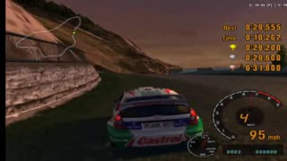 Gran Turismo 3 - License Test R-2 Gameplay(AetherSX2 HD)