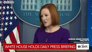 Reporter asks Psaki what Biden thinks about "Let's Go Brandon" chants