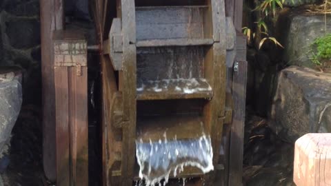 a waterwheel