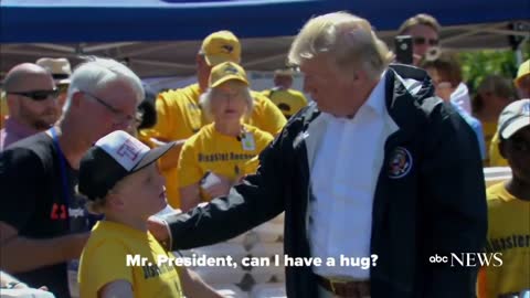 Patriot News Outlet | Remember This? Boys Asks President Trump For a Hug, Trump Delivers