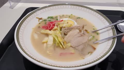 This is a Japanese-style ramen called miso ramen.