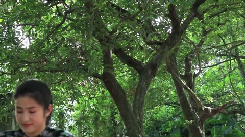 Amazing Cassava I Have Never Seen - Cassava Banana Leaf Cake - Prepare by countryside life TV.