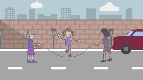 children-playing-jump-rope - Animated Short Flim