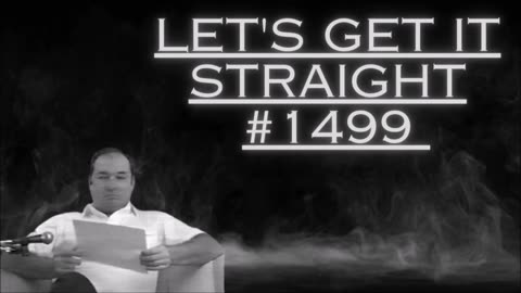 Let's Get it Straight #1499 - Bill Cooper