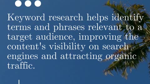 How does keyword research impact content writing?