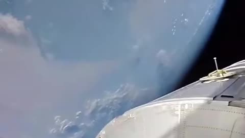 The view of earth from 250 miles above