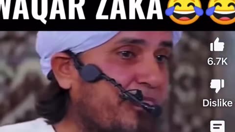 Mufti Tariq Masood nay waqar zaka key baray may kuch bataya