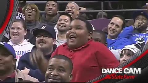 Detroit Pistons Dance Cam Dance Off funny