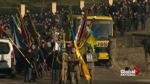 Russia-Ukraine conflict: Lviv church honours sacrifice of fallen soldiers