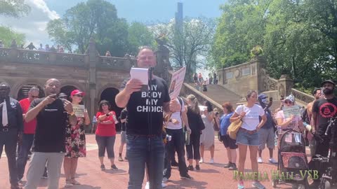 World Wide March Medical Freedom - Central Park NYC Part 2