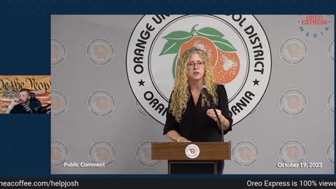 Live - Orange Unified School District Board Meeting - Comments