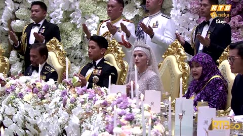 Brunei holds royal banquet ceremony for Prince's wedding