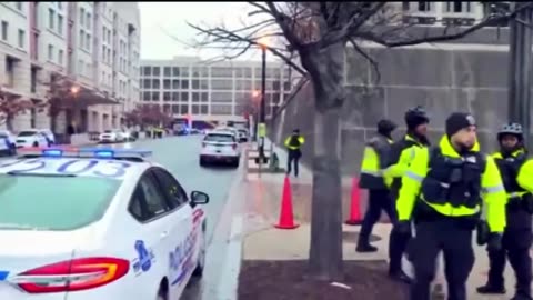 Reporters caught on a hot mic joking about a JFK-style Trump assassination at DC courthouse