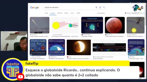 TERRA PLANA - l9RriwJD0SU - Eclipse Solar incongruência no globo