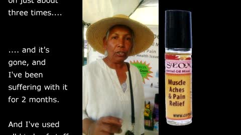 Muscle pain relief "Testimonial"