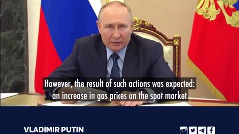 Vladimir Putin further sanctions against Russia could lead to more catastrophic consequences