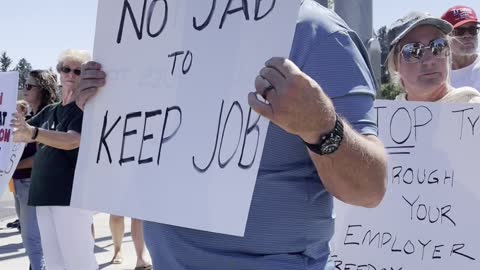 Walkout Wednesday and Health Freedom Idaho - 8/11