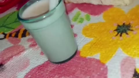 Mini cooking for chocolate milk!