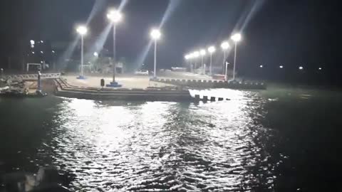 night pier landscape