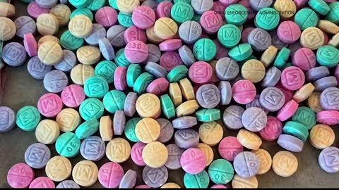 DEA issues warning about 'rainbow fentanyl'