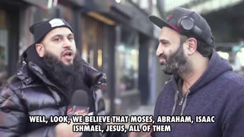 Muslim CONFRONTING Jews! *HEATED DEBATE*