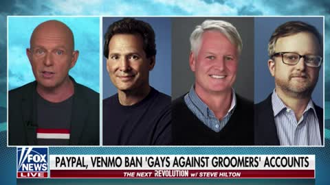 Steve Hilton BLASTS PayPal and Venmo after they banned Gays Against Groomers