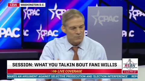 Whistleblower Against Fani Willis Is Talking - Jim Jordan