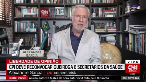 Alexandre Garcia avaliou o depoimento de Mayra Pinheiro