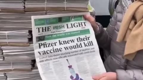 The Irish Light: Pfizer Knew Their Vaccine Would Kill